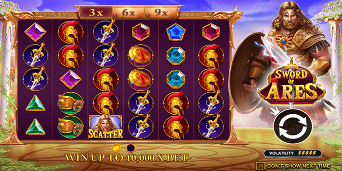 Pedang Kemenangan Tajam Slot Sword of Ares