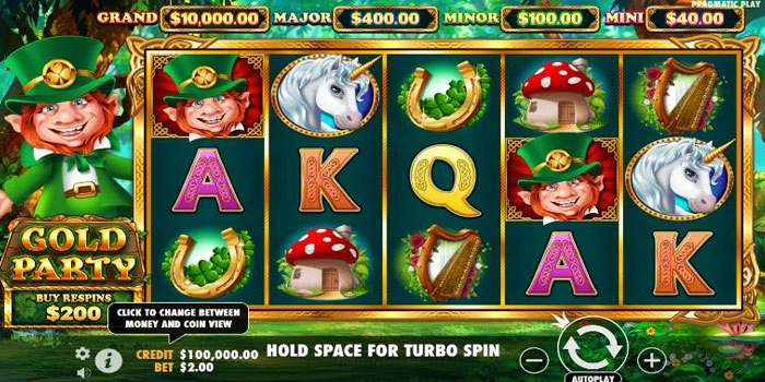 Slot Gold Party Berkualitas Tinggi Dengan Hadiah Jackpot Besar